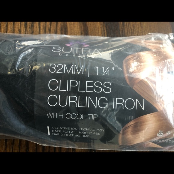 Sutra 32 mm Clipless Curling Iron with Cool Tip - Picture 3 of 4